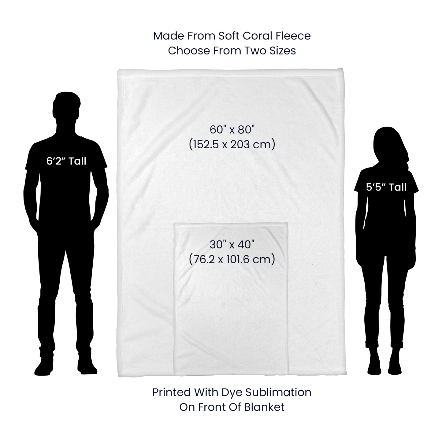 Personalized Bonus Mom Jersey Fleece Blanket 50" x 60"