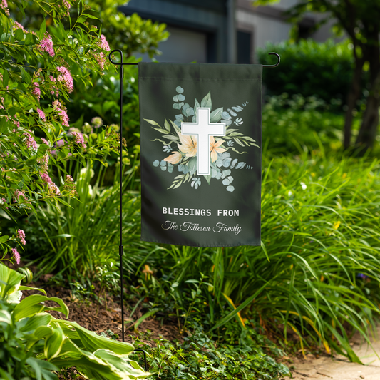 Personalized Garden Flag