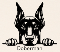 Personalized Beware Of Dog Breed Metal Art Sign