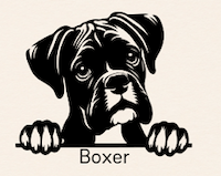 Personalized Beware Of Dog Breed Metal Art Sign
