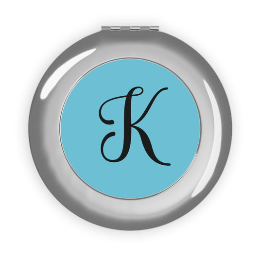 Personalized Compact Mirror, Custom Travel Makeup Mirror, Monogrammed Pocket Mirror, Gift for Her, Portable Vanity Accessory