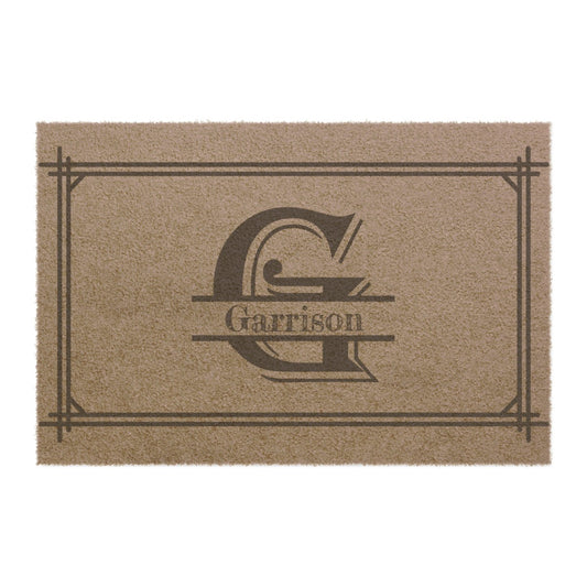 Personalized Name and InitialDoormat 24" x 16"