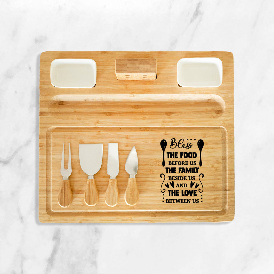 Bamboo Charcuterie Board - Bless This Food