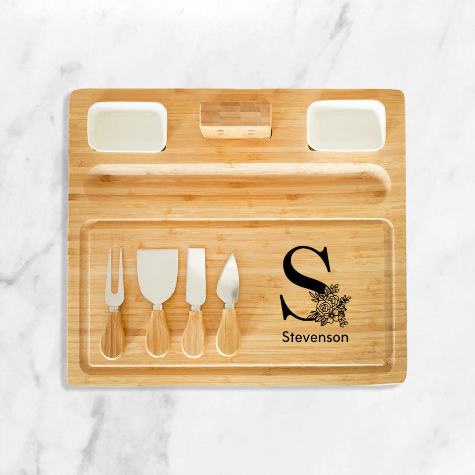 Personalized Bamboo Charcuterie Board