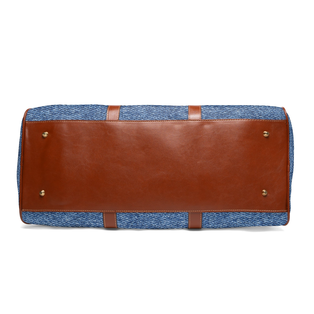 Stylish Personalized Travel Bag, Custom Waterproof Nylon Duffle, Durable Carry-On with Leather Handles, Weekend Adventure Gear