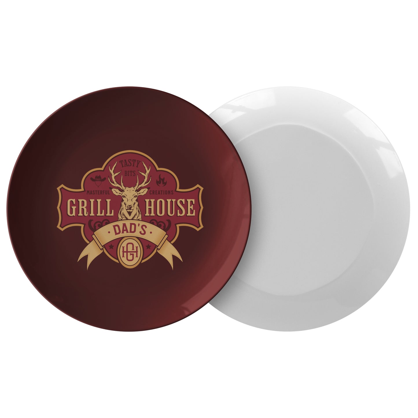 Dad's Grill House Serving Plate