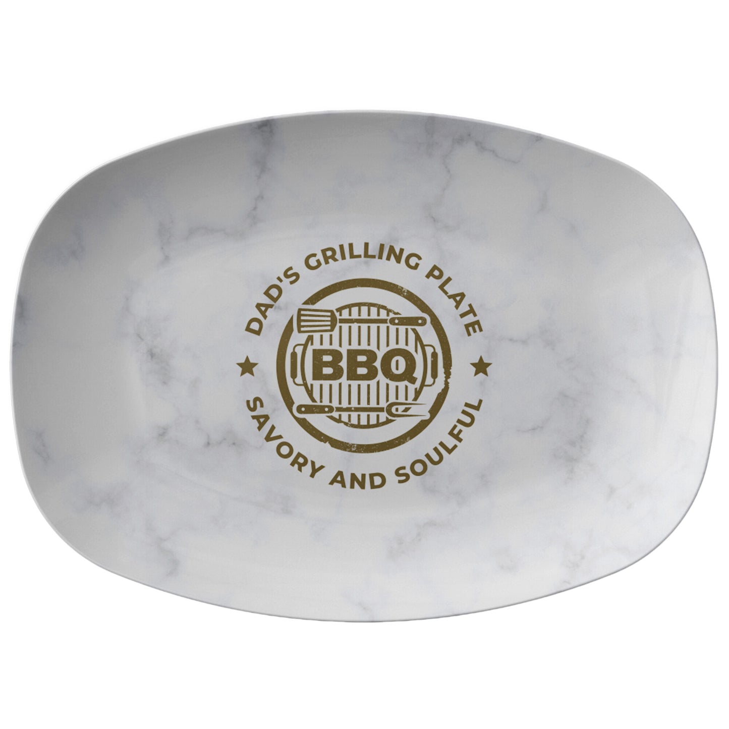 Dad's Grilling Plate Serving Platter