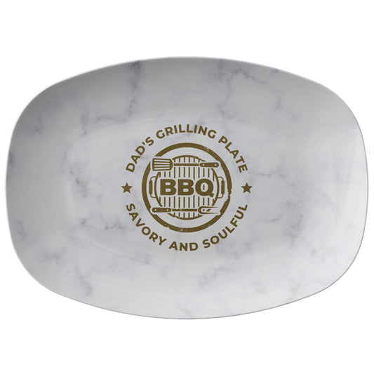 Dad's Grilling Plate Serving Platter