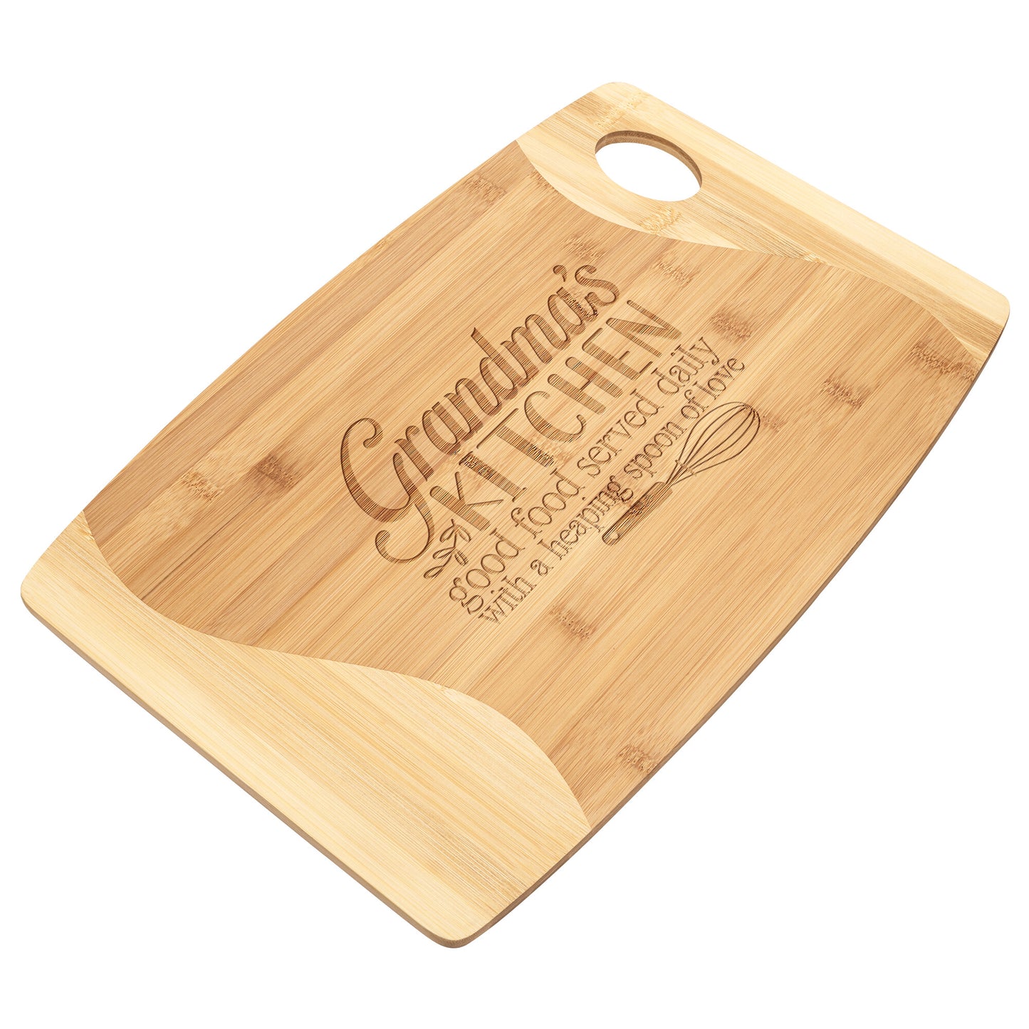Grandma's Kitchen Bamboo Cutting Board