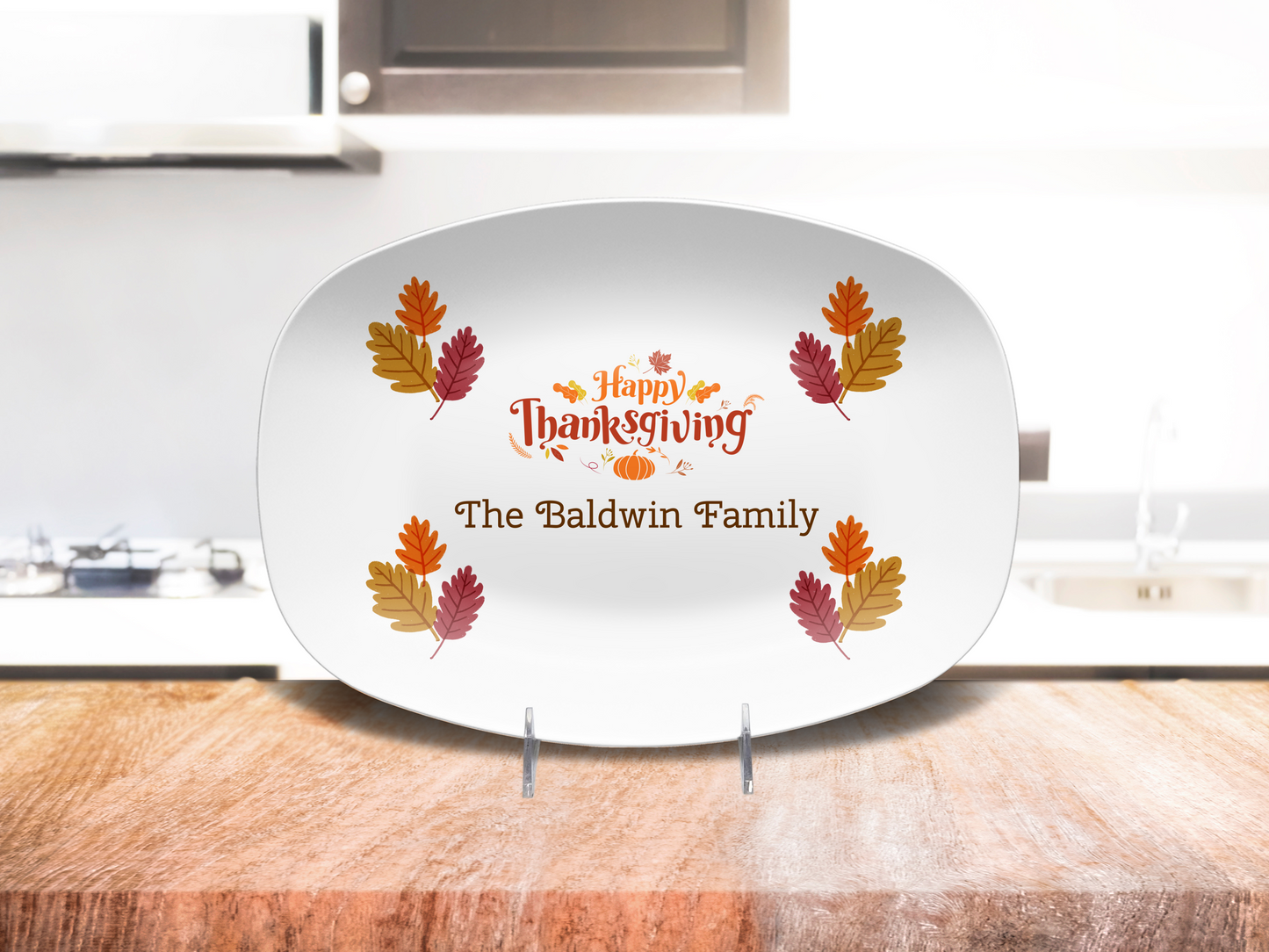 Happy Thanksgiving Personalized Serving Platter