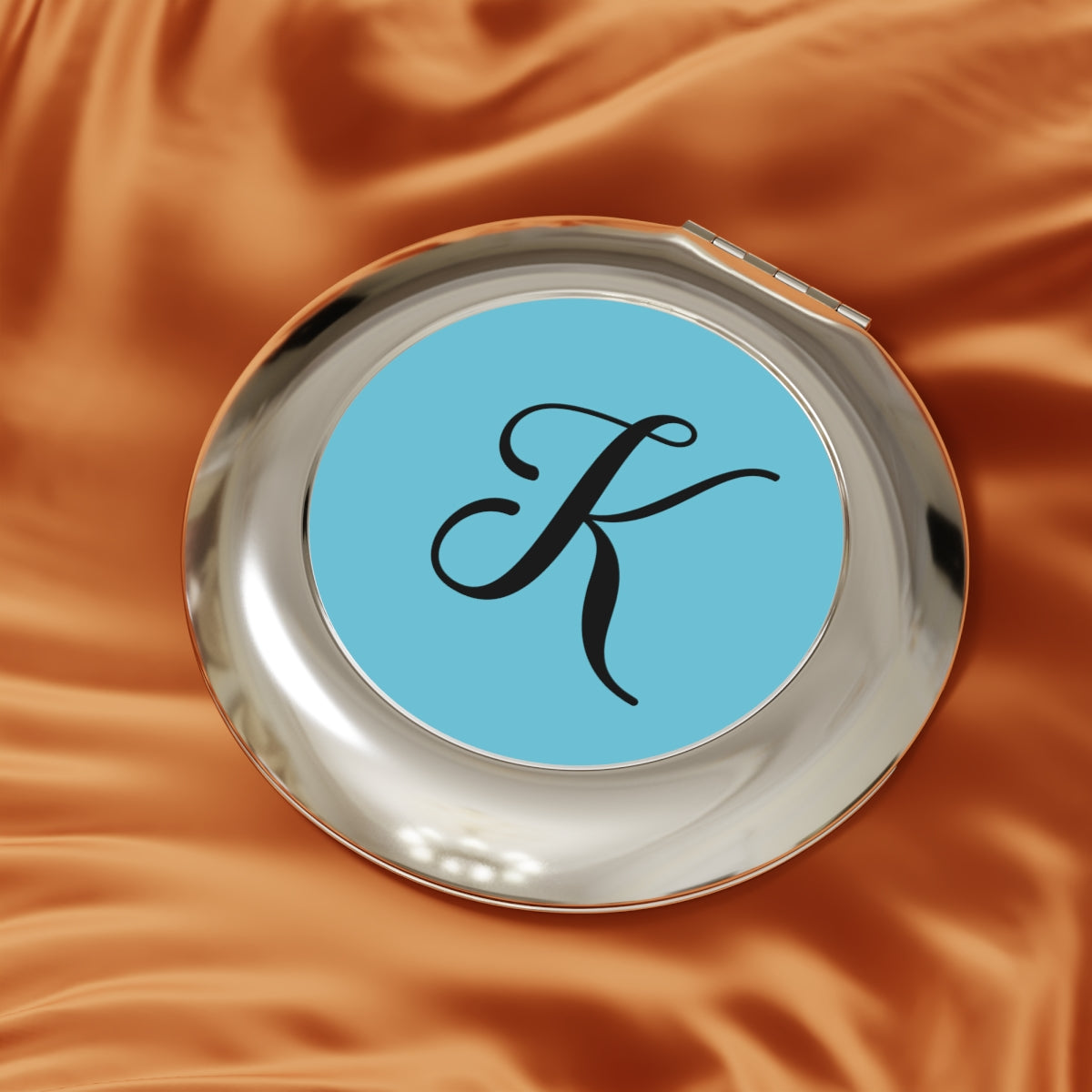 Personalized Compact Mirror, Custom Travel Makeup Mirror, Monogrammed Pocket Mirror, Gift for Her, Portable Vanity Accessory