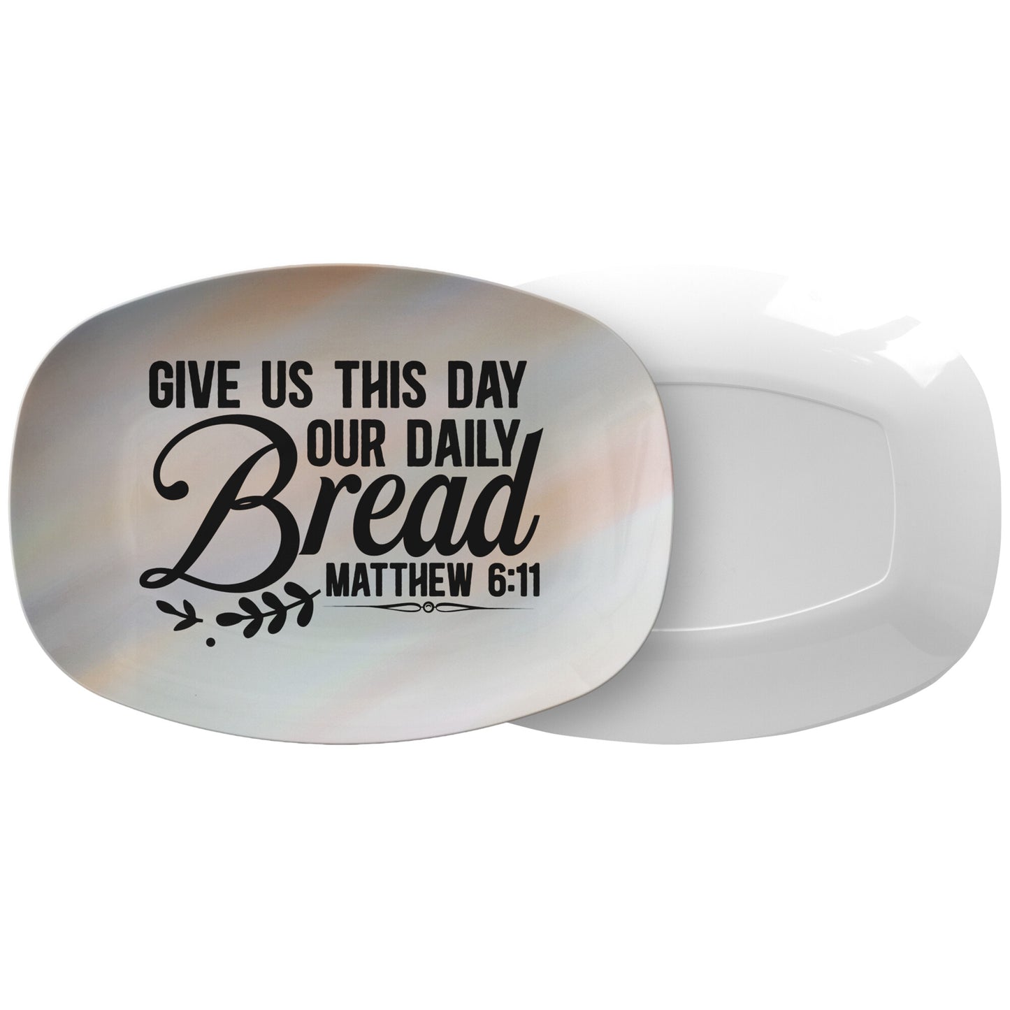 Give Us This Day Our Daily Bread Serving Platter