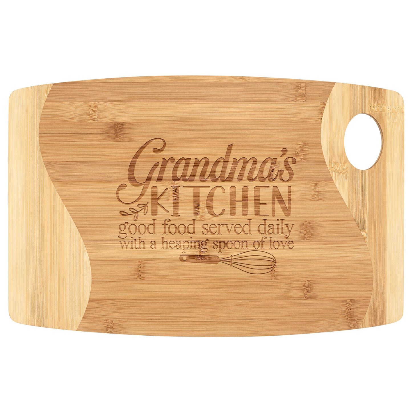 Grandma's Kitchen Bamboo Cutting Board